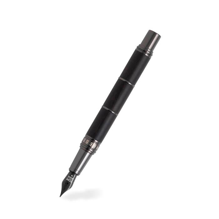 Tom Hessin Revolution Fountain Pen in Charcoal