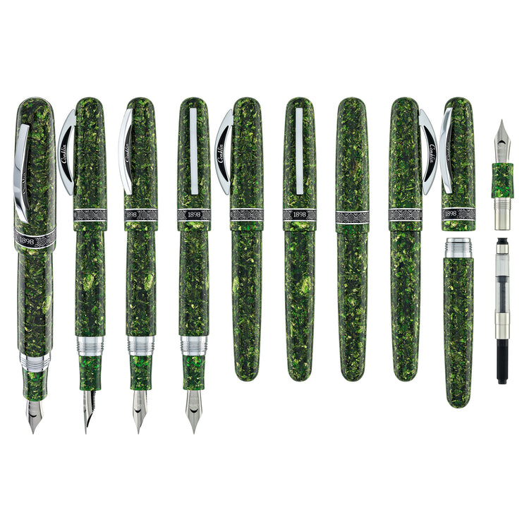 Conklin 1898 Solaris Fountain Pen in Green