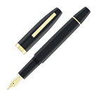 Scribo Flow Fountain Pen in Origine with Yellow Gold Trim