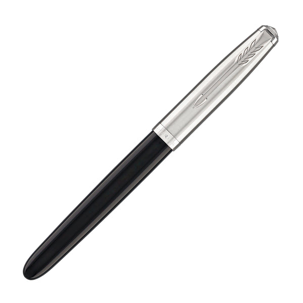 Parker 51 Fountain Pen in Black with Chrome Trim