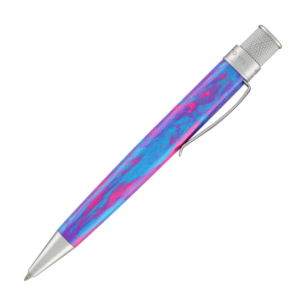 Retro 51 Goldspot Exclusive Tornado Rollerball in Carnival Cotton Candy Diamondcast Resin Rollerball Pen