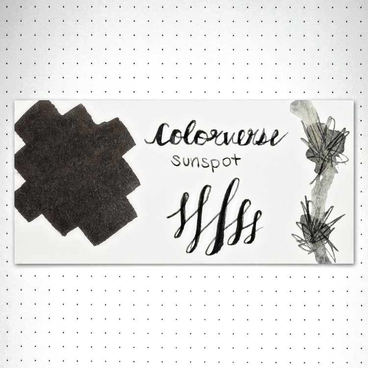 Colorverse Spaceward Bottled Ink in Sunspot Black - 40 mL