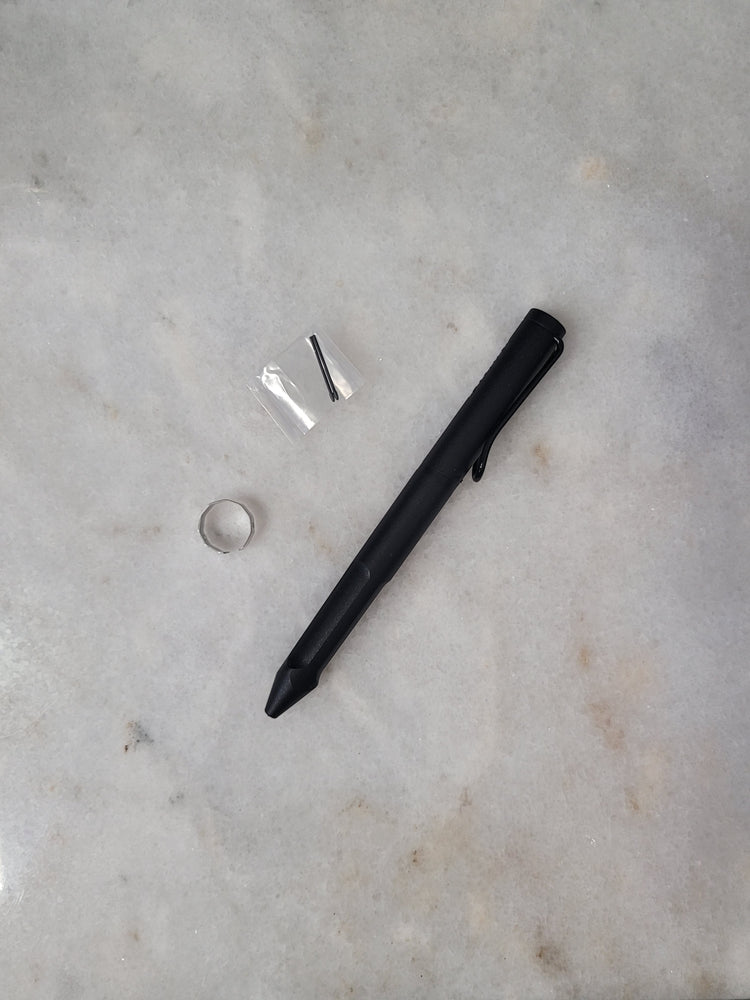 Misfit Item 0050 Lamy Safari EMR Twin pen Digital Writing Ballpoint Pen in All Black - POM