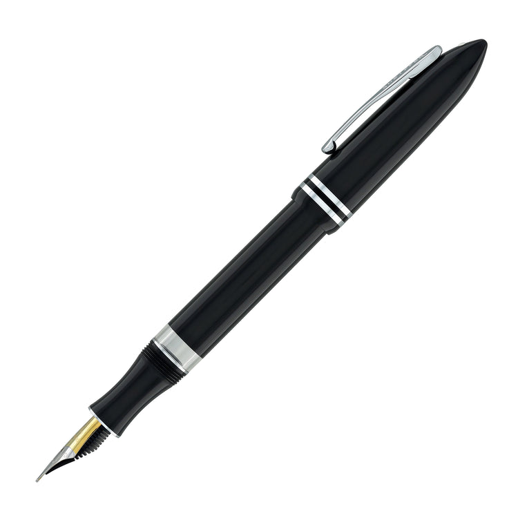 Sheaffer Balance III E892 Fountain Pen in Glossy Black & Chrome Trims