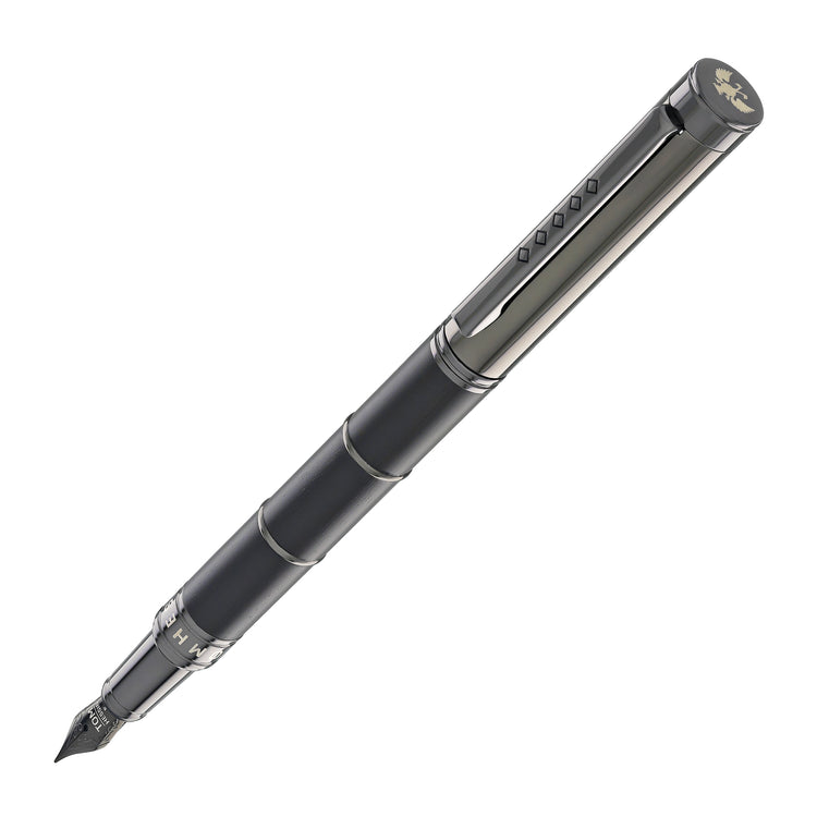 Tom Hessin Revolution Fountain Pen in Charcoal