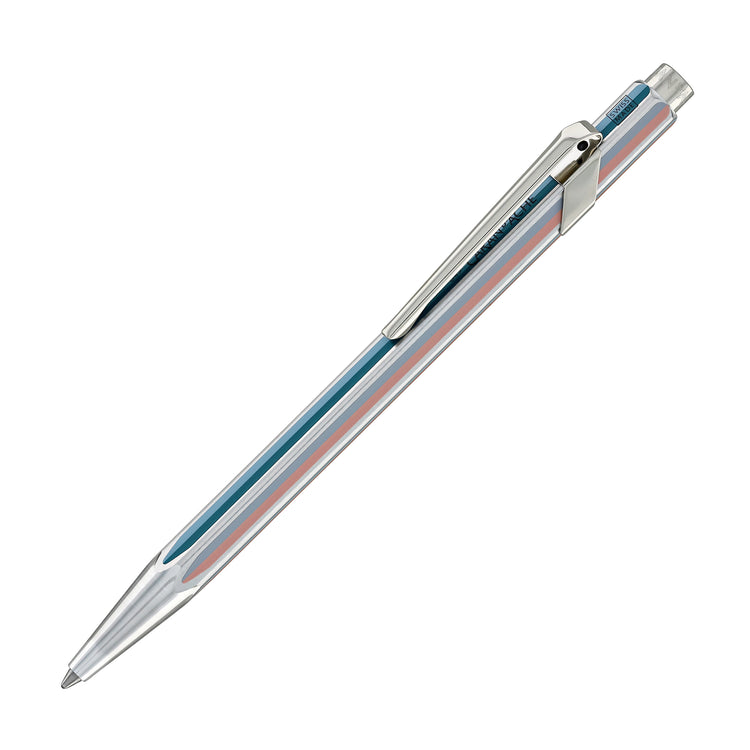 Caran d'Ache 849 Paul Smith 5 Ballpoint Pen in Silver - Medium