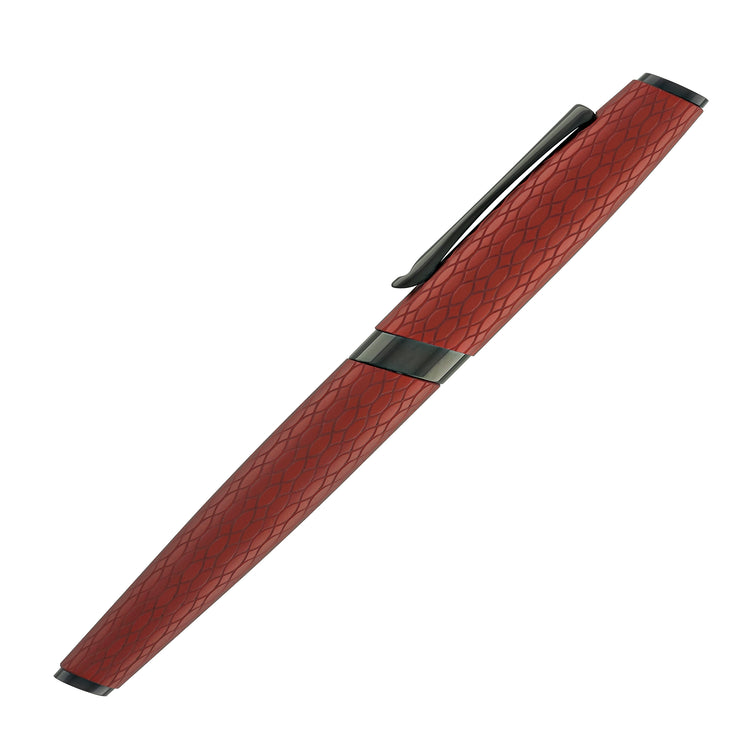 Diplomat Cobra Fountain Pen in Burgundy Red