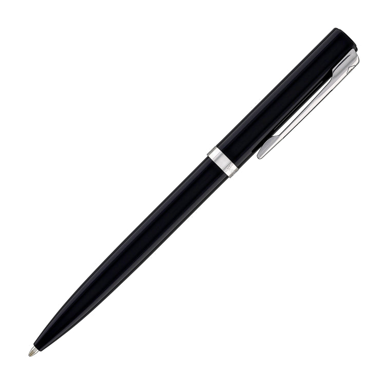 Waterman Impression Ballpoint Pen in Black with Palladium Coated
