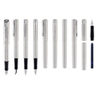 Waterman Impression Fountain Pen in Stainless Steel with Palladium Coated - Fine Point