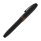 Sheaffer Icon Rollerball Pen in Matte Black Lacquer with Red PVD Trim