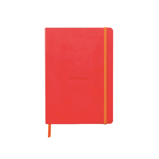 Rhodia Rhodiarama Softcover Notebook in Coral - A5