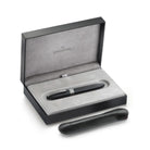Sheaffer Legacy Chevron Fountain Pen in Matte Black with PVD Gunmetal