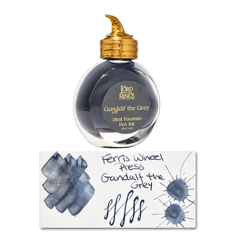 Ferris Wheel Press Lord of the Rings Bottled Ink in Gandalf the Grey - 38 mL