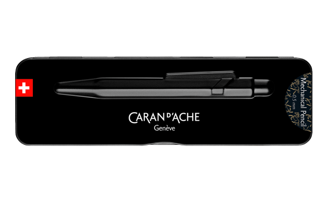 Caran d'Ache 849 Metal Mechanical Pencil in Horse Black - 0.5mm