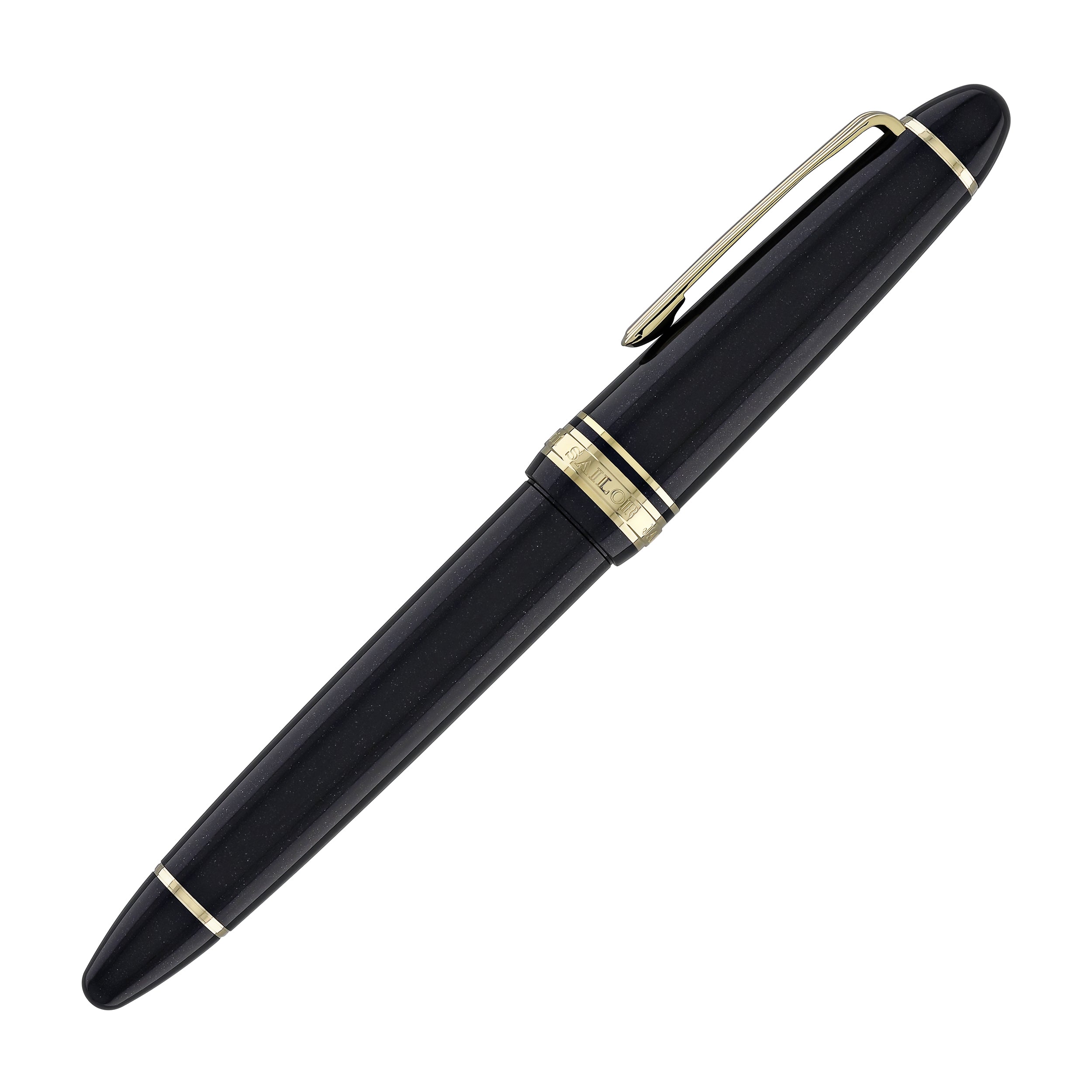 SAILOR セーラー 万年筆 1911 F ブラック ゴールド 文房具 Sailor 1911 Large Fountain Pen in Shining Black - 18kt Gold Nib