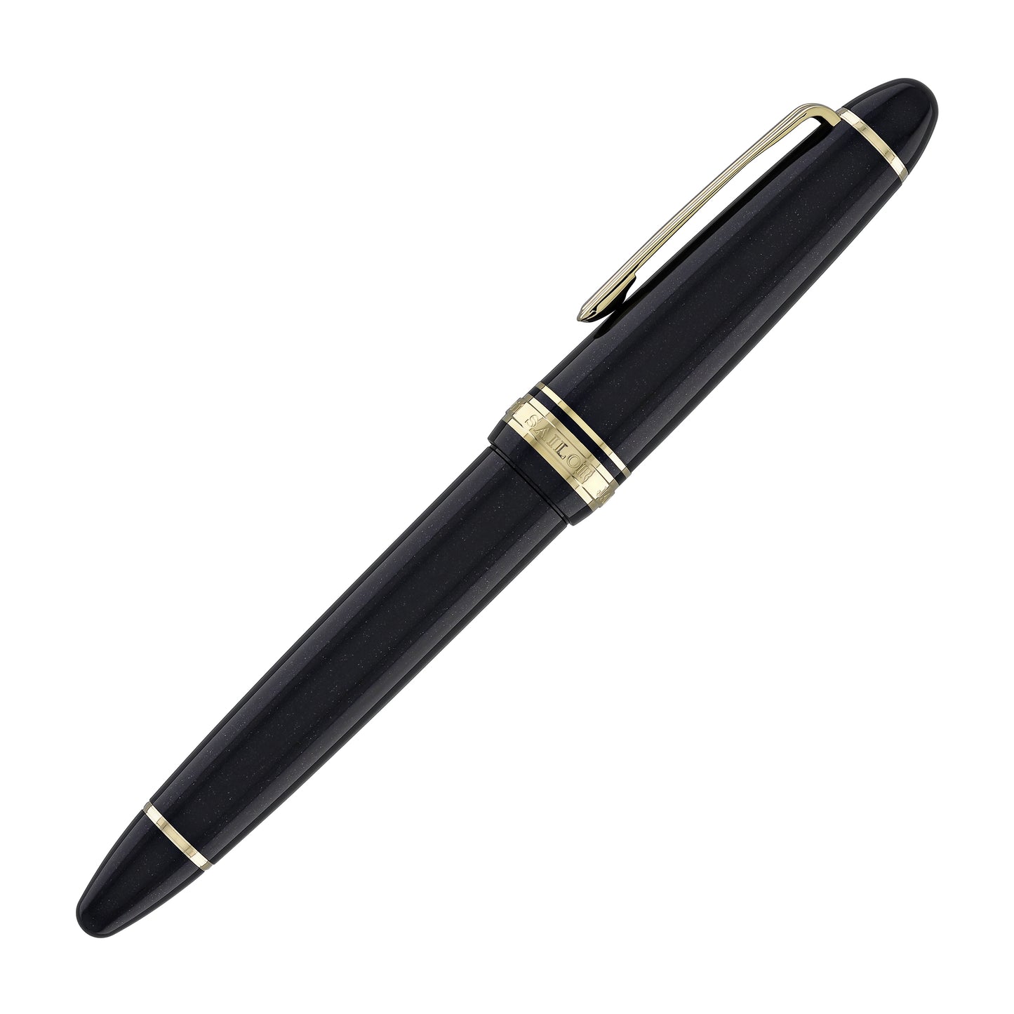 Sailor 1911 Large Fountain Pen in Shining Black - 18kt Gold Nib