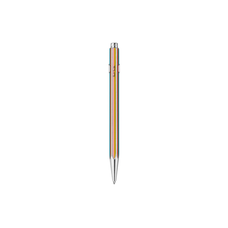 Caran d'Ache 849 Paul Smith 5 Ballpoint Pen in Silver - Medium