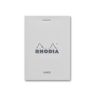 Rhodia No. 11 Staplebound 3 x 4 Notepad in Ice