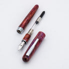 Conklin Streamline Fountain Pen in Glossy Sunset Medley with Chrome Trim - Limited Edition