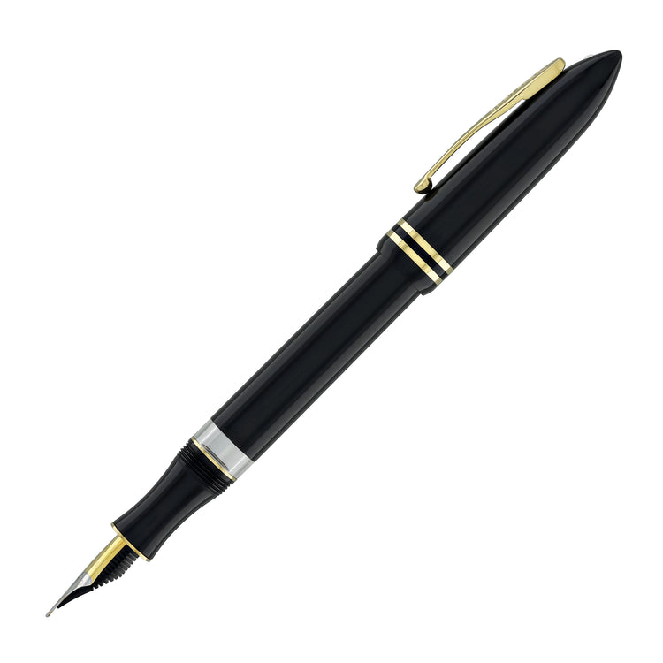 Sheaffer Balance III E893 Fountain Pen in Glossy Black & Gold Trims