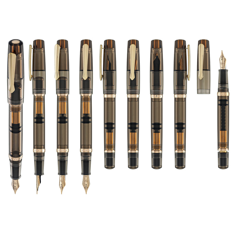 Nahvalur Original Fountain Pen in Cocoa Smoke