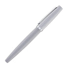 Diplomat Viper Fountain Pen in Silver Guilloche - Fine/Medium Nb