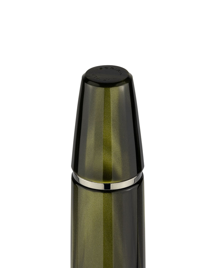 Scribo Flow Fountain Pen in Evoluzione with Ruthenium Trim