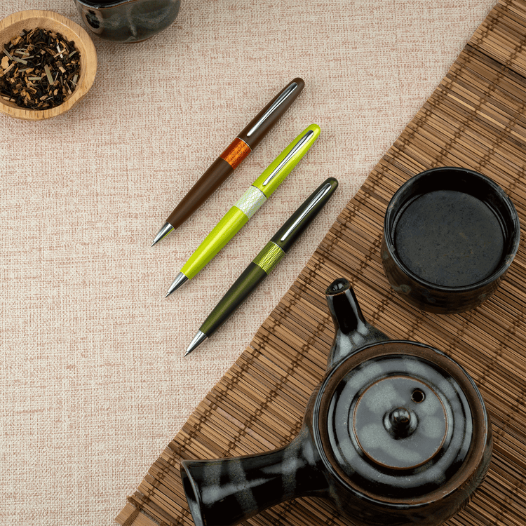 Pilot MR Chanomegumi Ballpoint Pen in Lime - Limited Edition