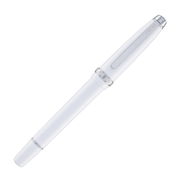 Cross Lume Ballpoint Pen in Porcelain White with Polished Chrome Appointments