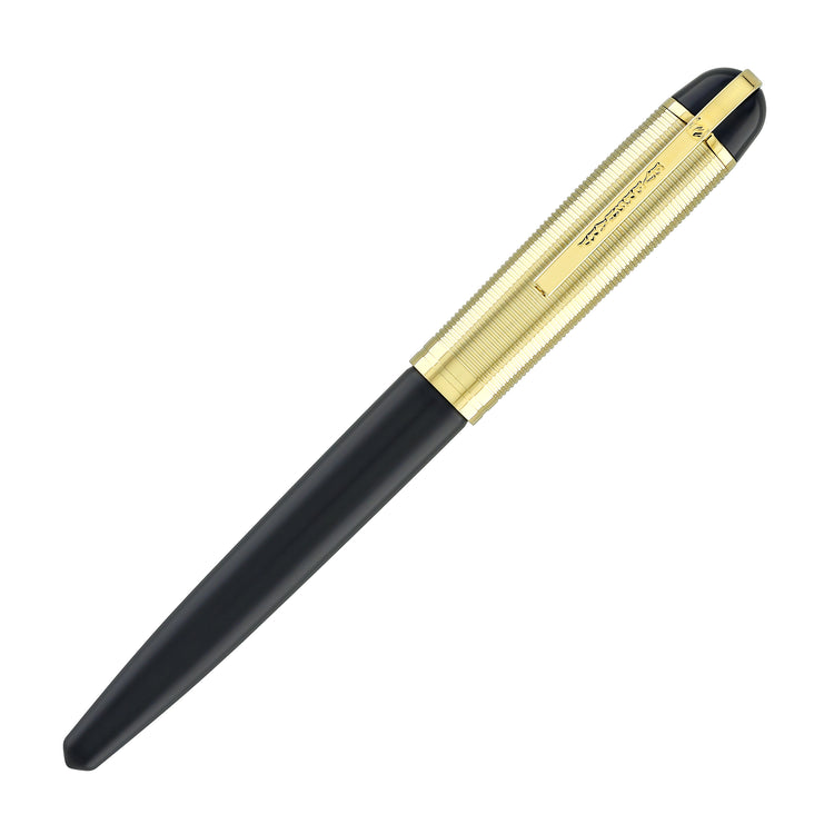 Wahl Eversharp Skyline Rollerball Pen in Black Gold Trim