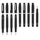 Scribo Flow Fountain Pen in Dimensione with Platinum Trim