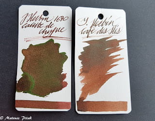 All Aboard The J. Herbin Ink Hype Train! Caroube de Chypre Sneak Peek