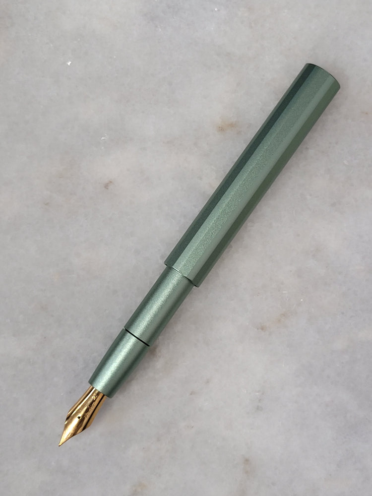 Misfit Item 0002 Tom's Studio Pocket Fountain Pen V2 in Sage - Medium