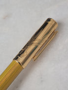 Misfit Item 0003 Laban Sanyu in Hand Fountain Pen Set in Gold - Broad Nib
