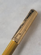 Misfit Item 0003 Laban Sanyu in Hand Fountain Pen Set in Gold - Broad Nib