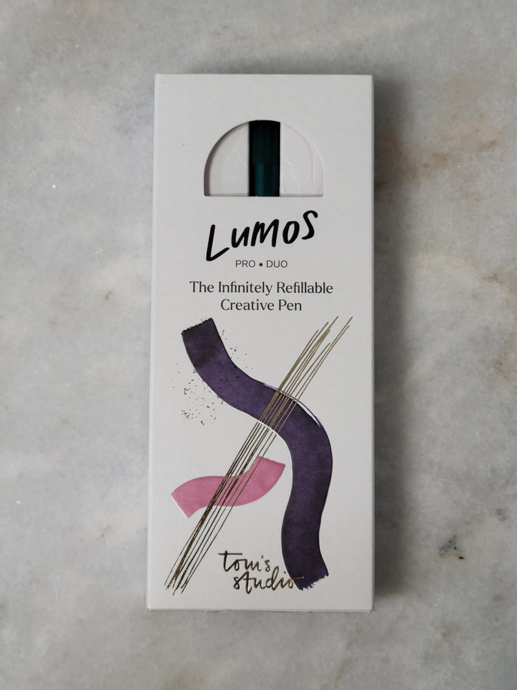Misfit Item 0004 Tom's Studio Lumos Pro Refillable Duo Tip Pen in Ivy