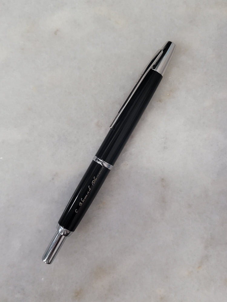 Misfit Item 0006 Pilot Vanishing Point Decimo Fountain Pen in Black - 18K Gold Fine Point