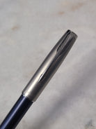 Misfit Item 0009 Parker Sonnet Fountain Pen in Metal and Blue Lacquer with Palladium Trim - Medium Point