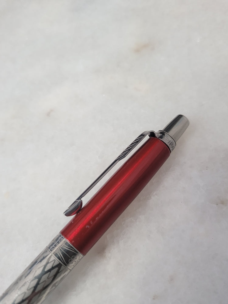 Misfit Item 0013 Parker Jotter Special Edition London Architecture Ballpoint Pen in Classical Red