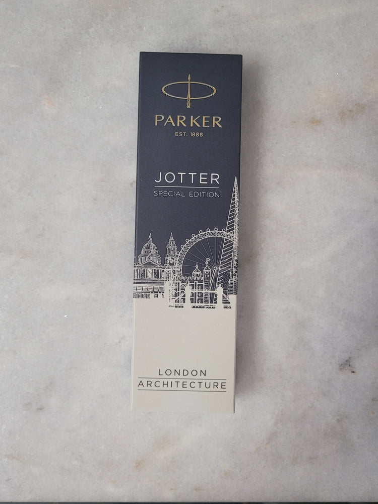 Misfit Item 0013 Parker Jotter Special Edition London Architecture Ballpoint Pen in Classical Red