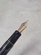 Misfit 0022 Pilot Custom 823 Fountain Pen in Smoke with Gold Trim - 14K Gold Broad Point