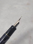 Misfit 0022 Pilot Custom 823 Fountain Pen in Smoke with Gold Trim - 14K Gold Broad Point
