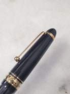 Misfit 0022 Pilot Custom 823 Fountain Pen in Smoke with Gold Trim - 14K Gold Broad Point