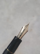 Misfit 0026 Pilot Custom 743 Fountain Pen in Black/Gold - 14K Soft Fine Medium Point