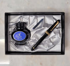 Misfit 0026 Pilot Custom 743 Fountain Pen in Black/Gold - 14K Soft Fine Medium Point
