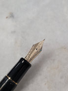 Misfit Item 0027 Pilot Custom 743 Fountain Pen in Black/Gold - 14K Waverly
