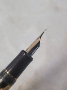 Misfit 0029 Pilot Custom 823 Fountain Pen in Amber with Gold Trim - 14K Gold Fine Point
