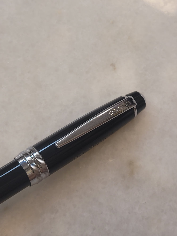 Misfit Item 0034 Cross Bailey Fountain Pen in Black Lacquer - Medium Point