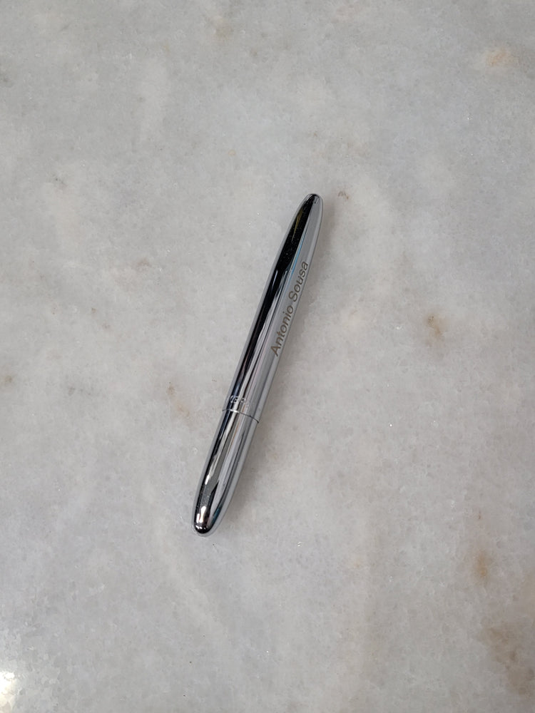 Misfit Item 0039 Fisher Space Pen Bullet Ballpoint Pen in Chrome