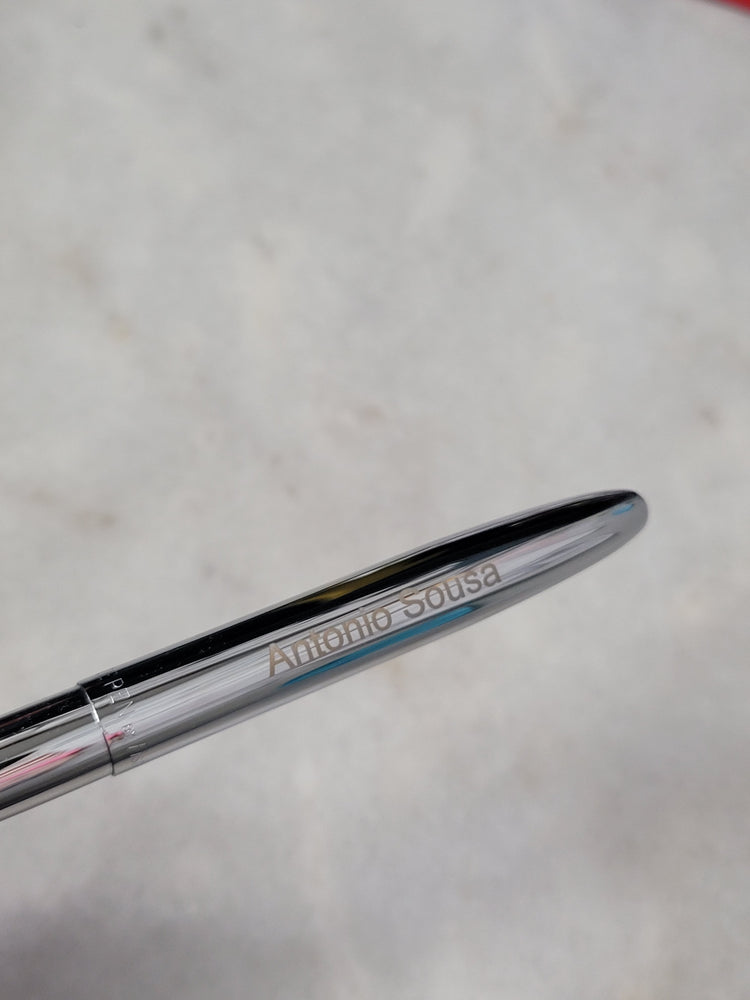 Misfit Item 0039 Fisher Space Pen Bullet Ballpoint Pen in Chrome
